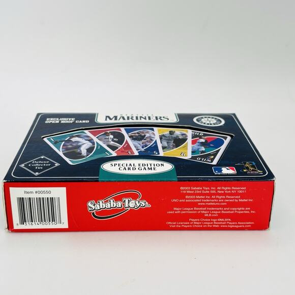 UNO Seattle Mariners MLB 2003 Special Edition Card Game. New. Sealed. - Picture 4 of 8